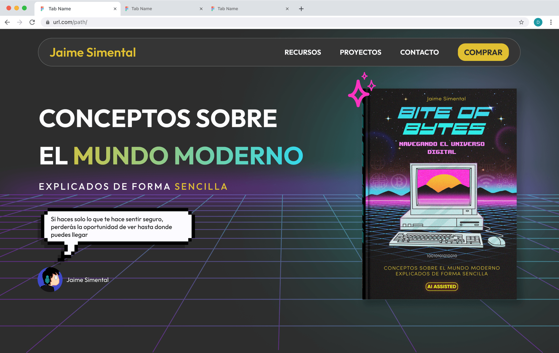 Screenshot of the Bite of Bytes project