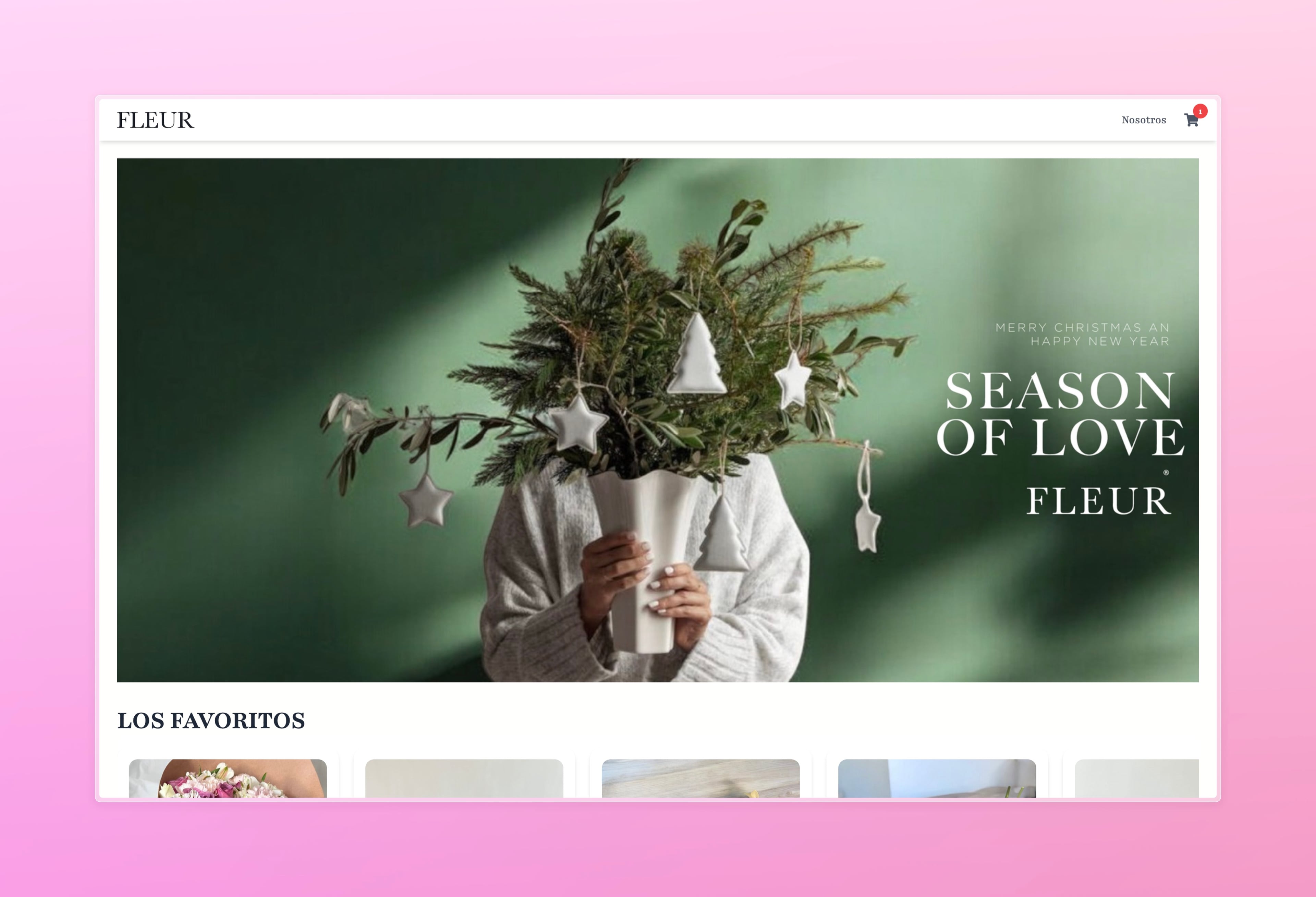 Screenshot of the Fleur project